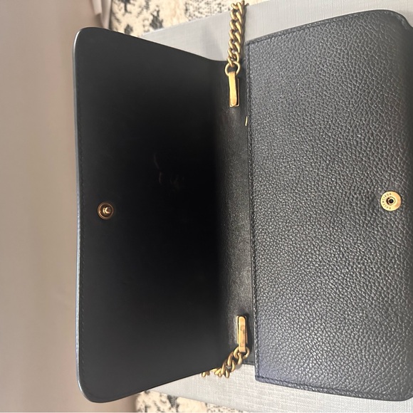 Authentic Balenciaga logo wallet on chain in black. - Picture 5 of 5